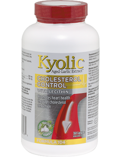 Kyolic Garlic 104: Cholesterol Control + Lecithin
