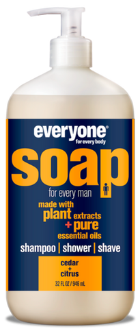 Everyone™ "Men's" 3-In-1 Soap Cedar & Citrus 946ml