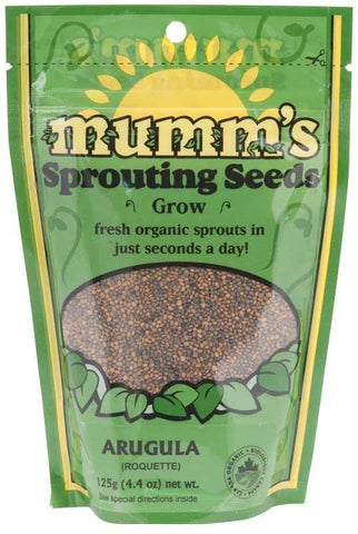 Mumm's Organic Sprouting Seeds - Arugula