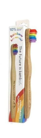 Bamboo Toothbrush - Kids' Ultra Soft Rainbow