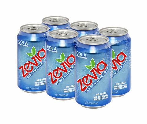 Zevia Cola - All Natural Zero Sugar Soda