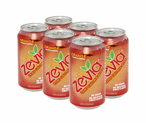 Zevia Orange - All Natural Zero Sugar Soda