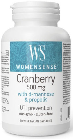 Cranberry with D-Mannose & Propolis WomenSense UTI Prevention